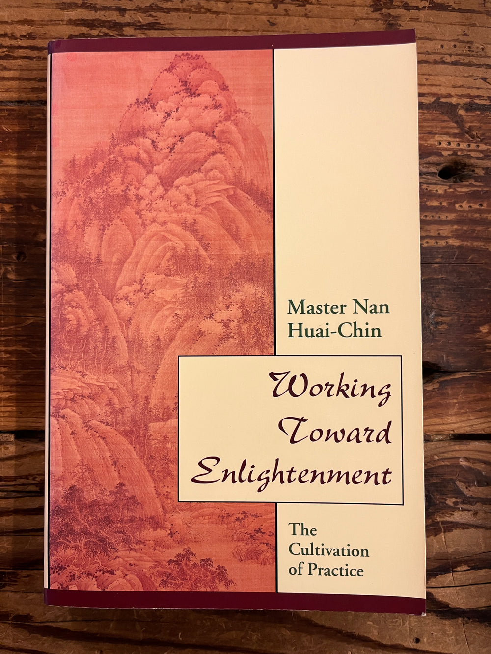 Working toward enlightenment by Master Nan Huai-Chin