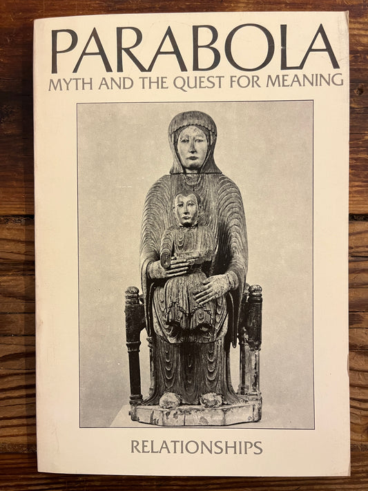 Parabola, Myth and the Quest for meaning, Volume II, Number 4
