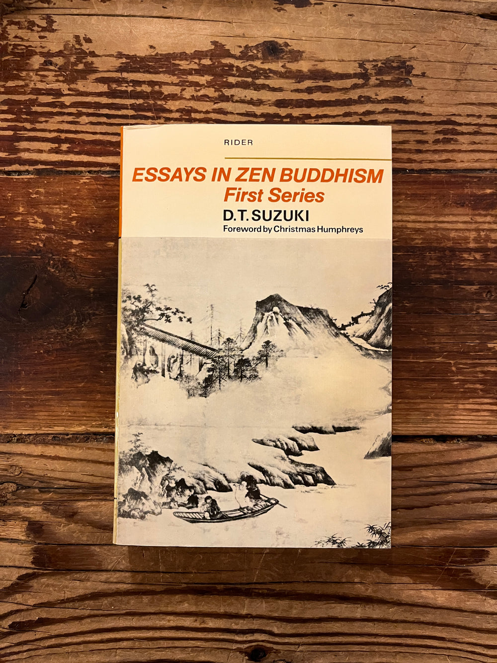 Essays in Zen Buddhism First Series by D.T. Suzuki, 3rd impression 1975