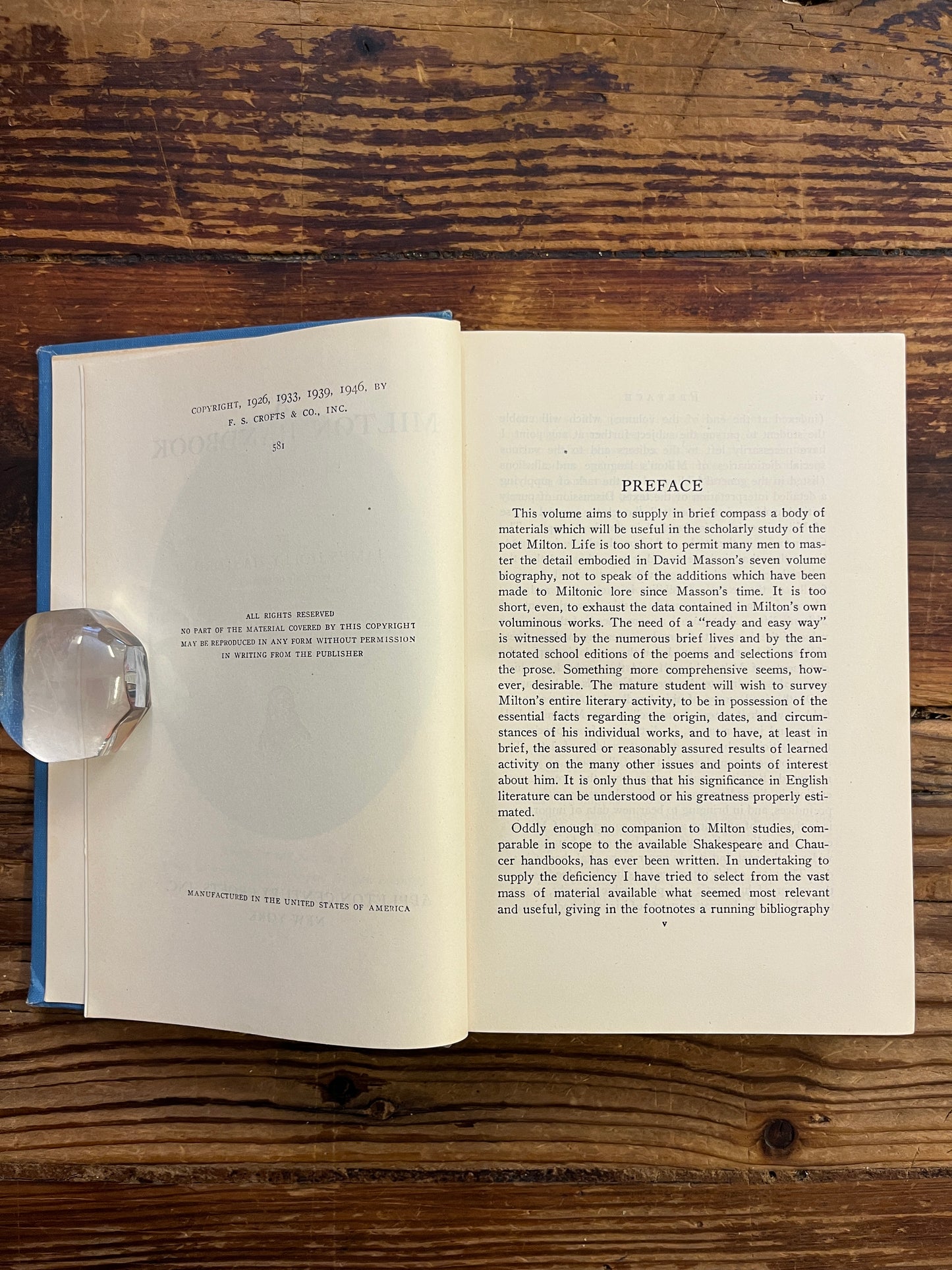 A Milton Handbook, James Holly Hanford