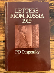 Letters from Russia, P.D. Ouspensky