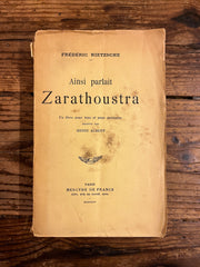 Ainsi parlait Zarathoustra par Frédéric Nietzsche