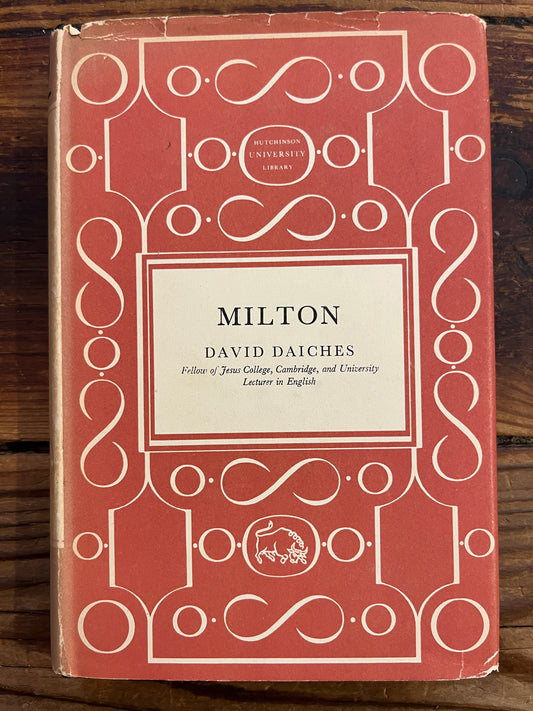 Milton, Davies Daiches
