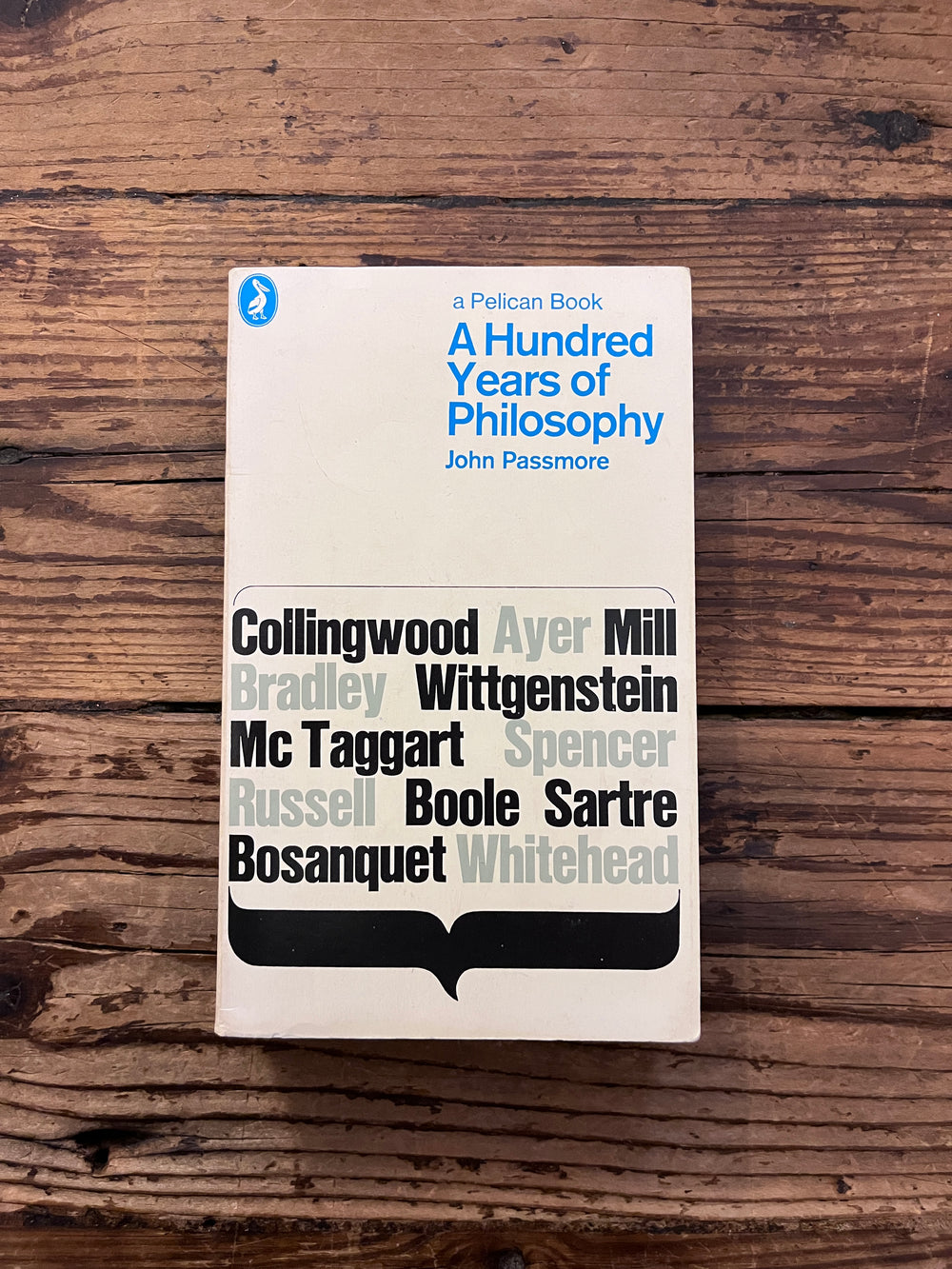 A hundred years of Philosophy by John Passmore