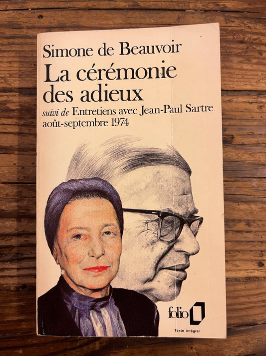 La cérémonie des adieux, Simone de Beauvoir
