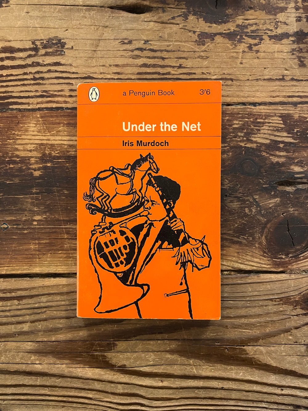 Under the net by Iris Murdoch - a Penguin Book 1445 - Reprint 1963