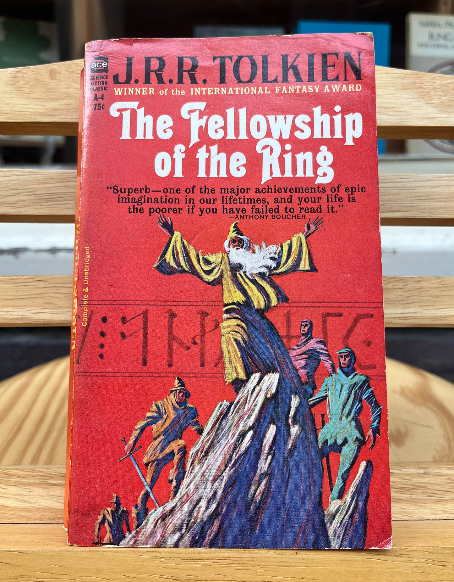 The Lord of the Rings, The Fellowship of the ring, J.R.R. Tolkien, First paperback edition 1965