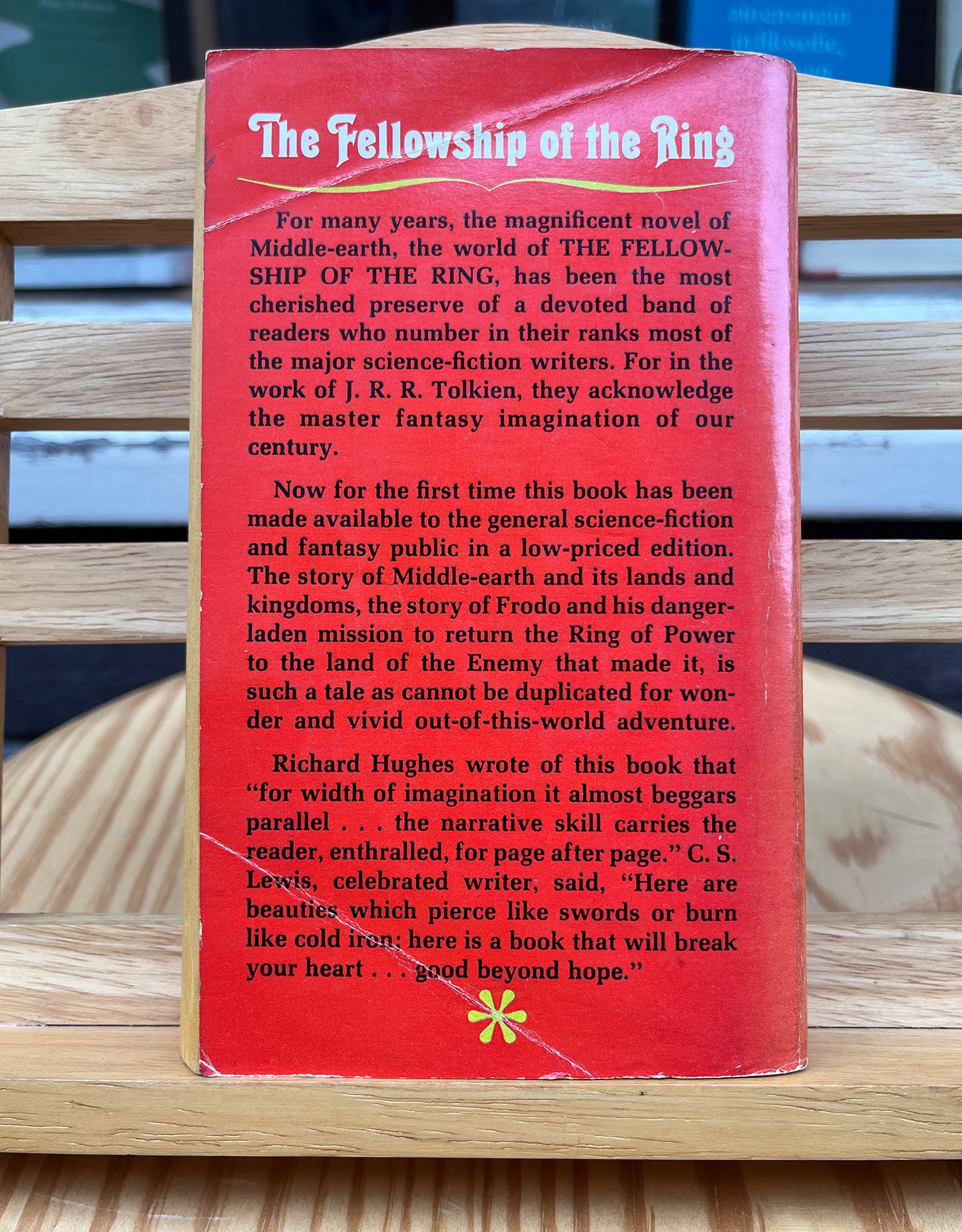 The Lord of the Rings, The Fellowship of the ring, J.R.R. Tolkien, First paperback edition 1965