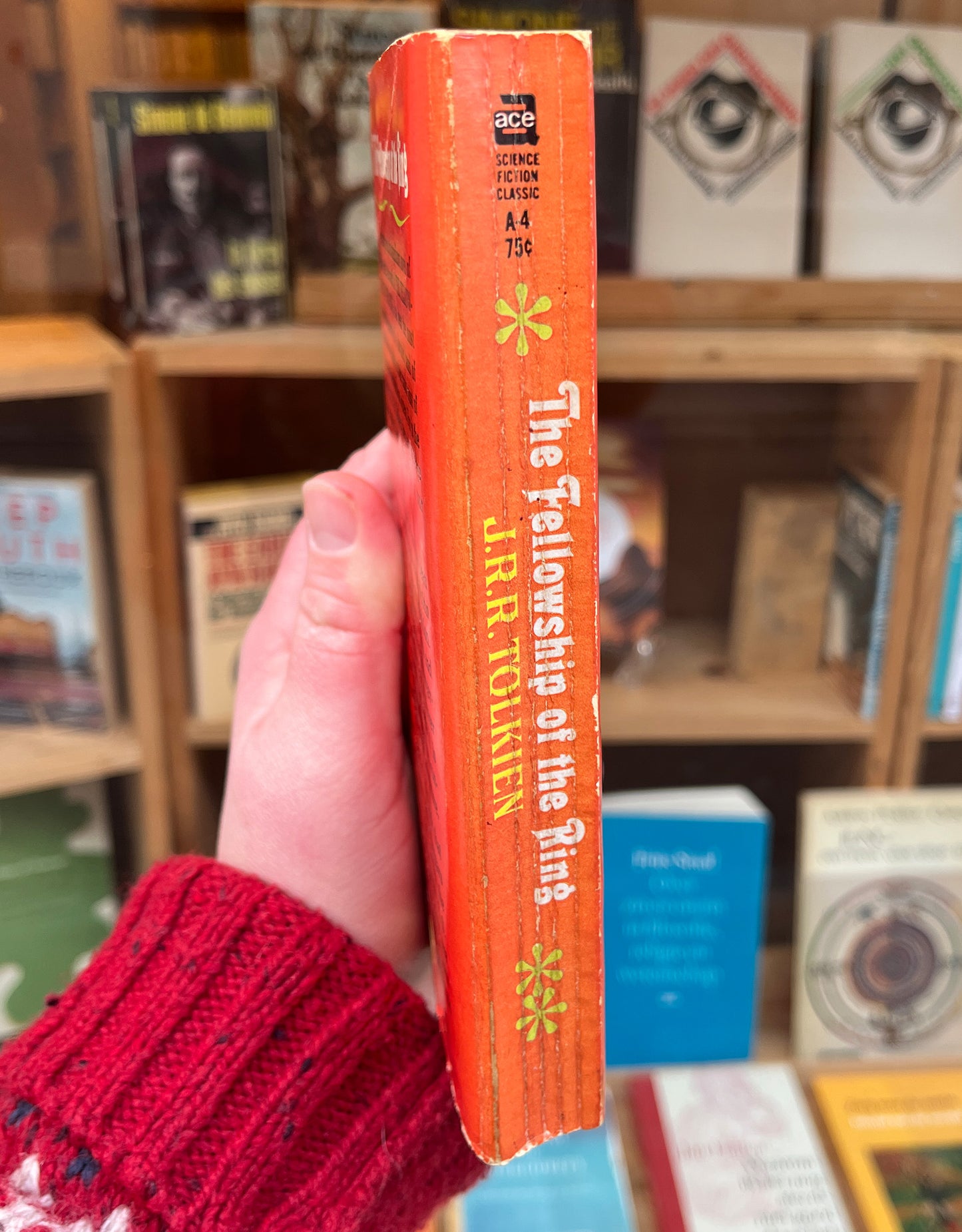 The Lord of the Rings, The Fellowship of the ring, J.R.R. Tolkien, First paperback edition 1965
