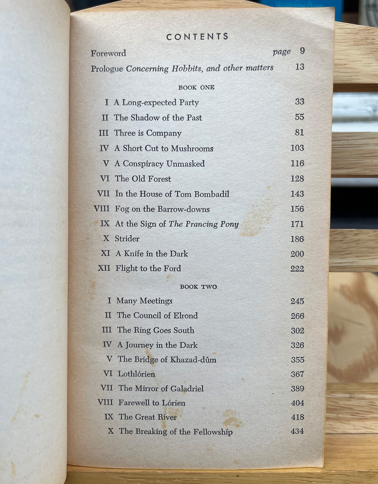 The Lord of the Rings, The Fellowship of the ring, J.R.R. Tolkien, First paperback edition 1965