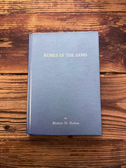 RARE 1961 1st Edition Rubies in the Sand by Herbert M. Shelton - Natural Hygiene History