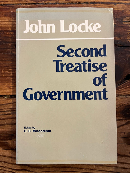 Second Treatise of Government, John Locke