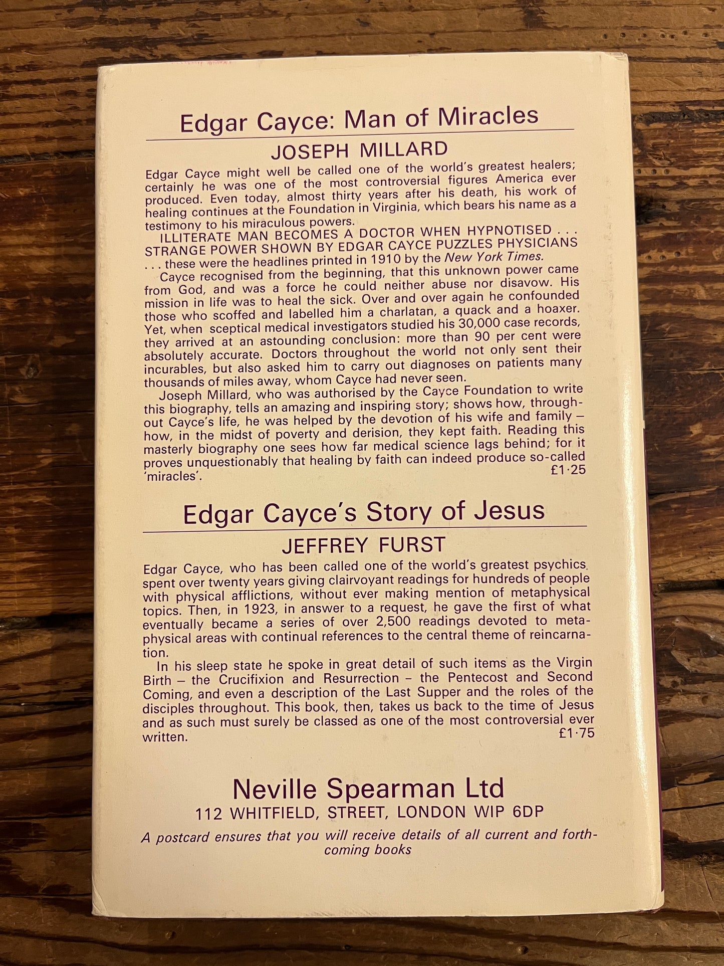 Edgar Cayce’s Story of The Origin & Destiny of Man, Lytle W. Robinson