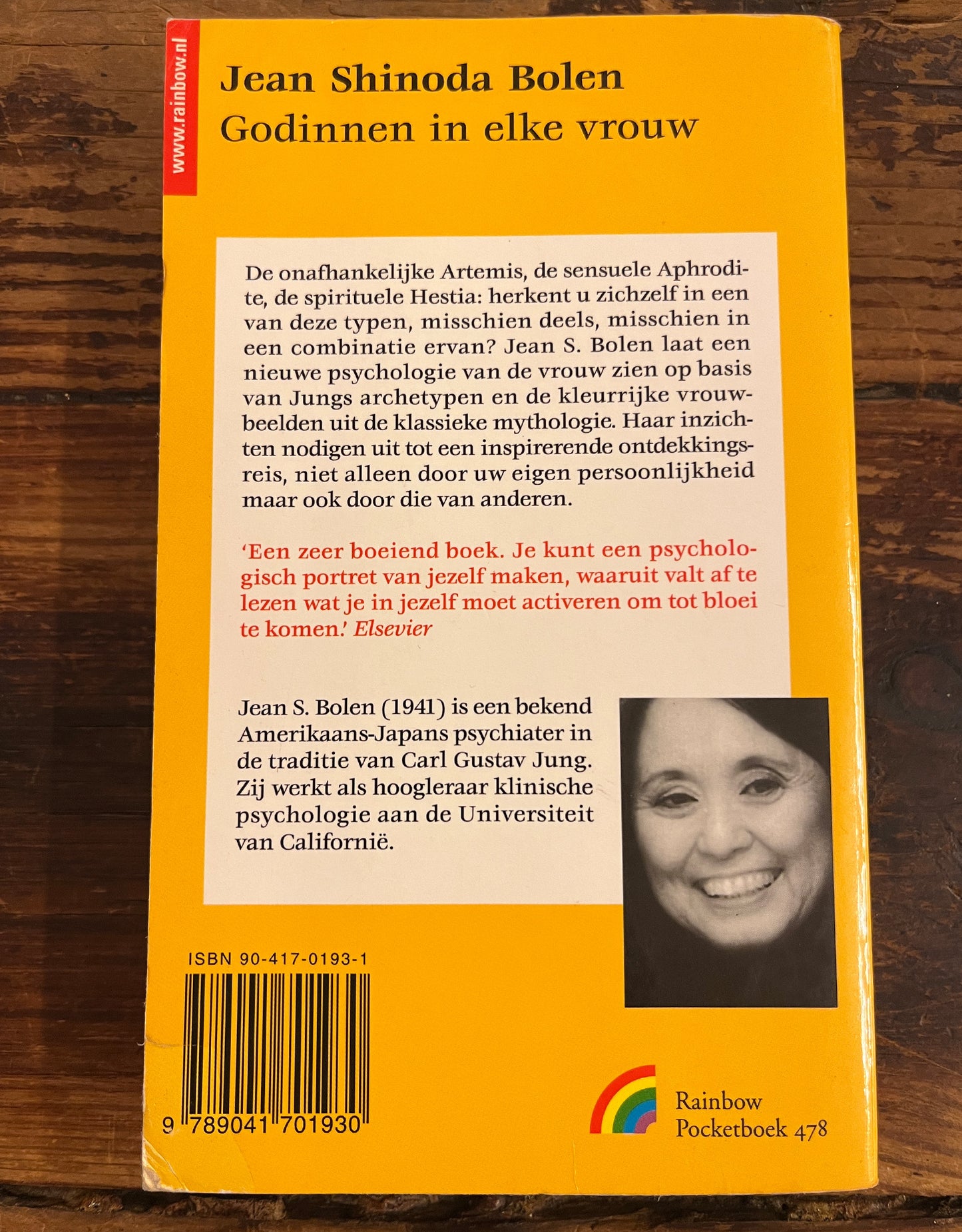 Godinnen in elke vrouw, een nieuwe psychologie van de vrouw, Jean Shinoda Bolen