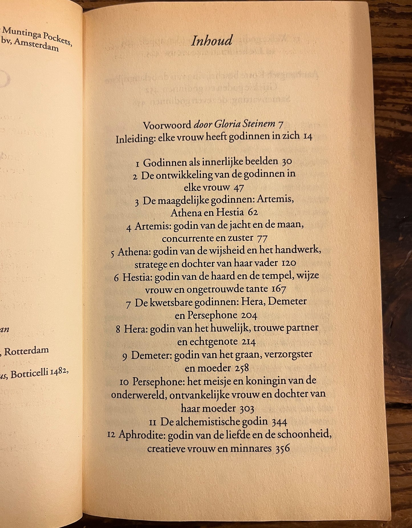 Godinnen in elke vrouw, een nieuwe psychologie van de vrouw, Jean Shinoda Bolen