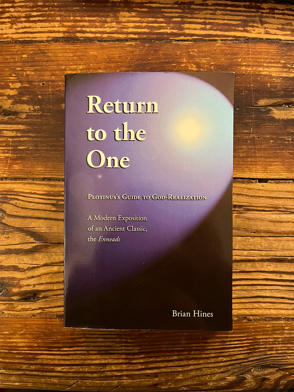Return to the One, Plotinus’s Guide to God-Realization by Brian Hines