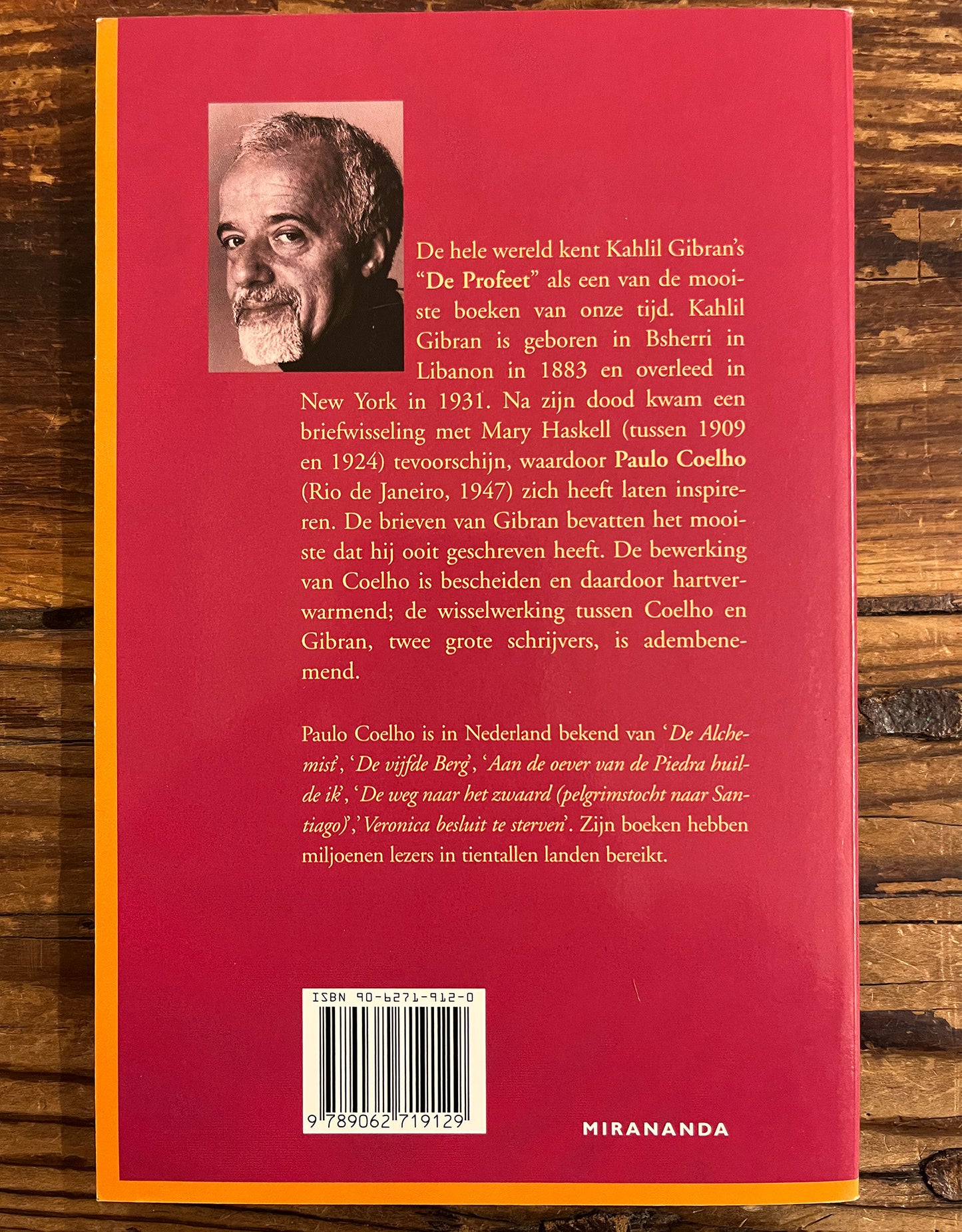 Wie inspireerde Kahlil Gibran? Paulo Coelho