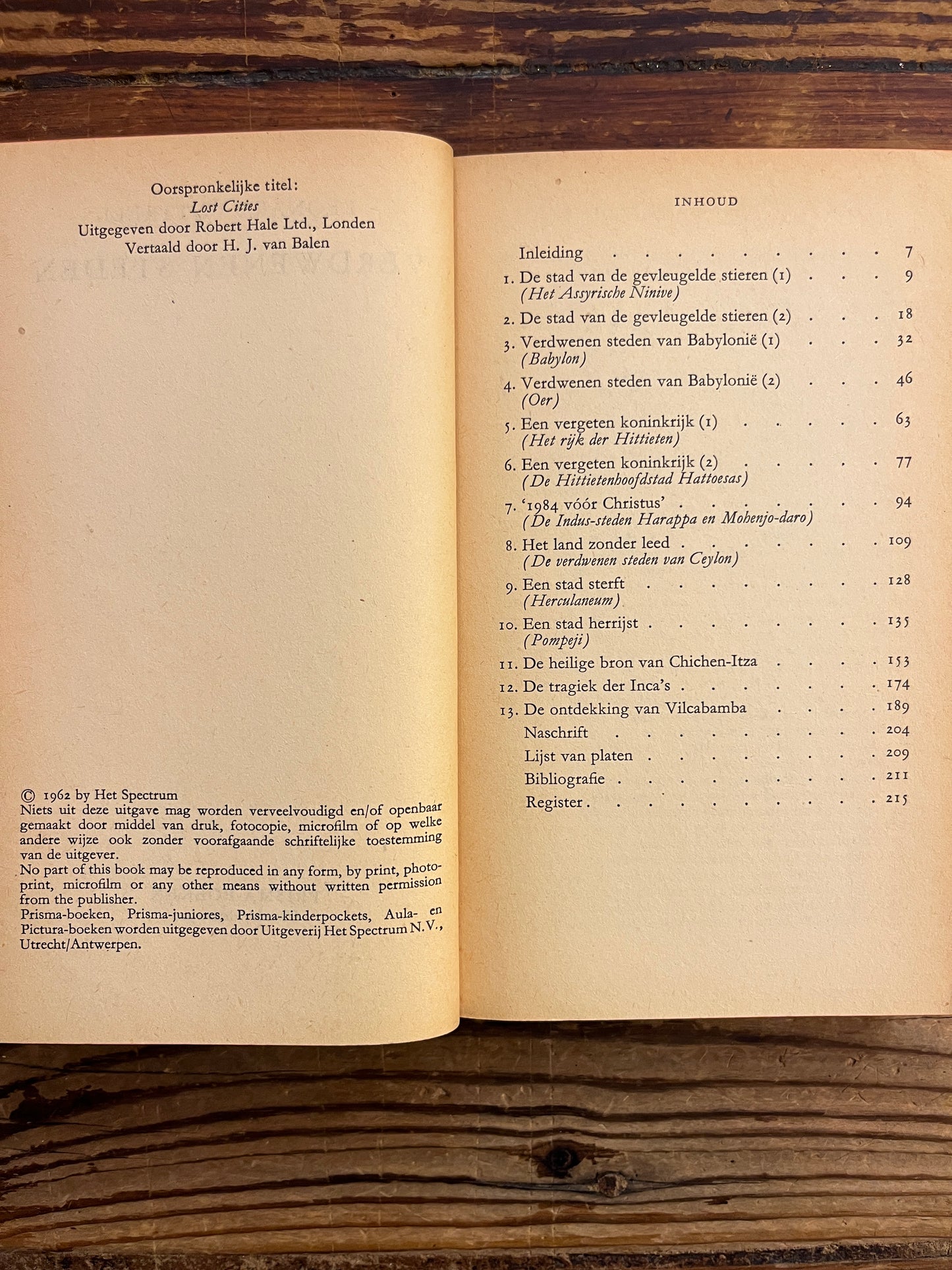 Verdwenen steden, Leonard Cottrell