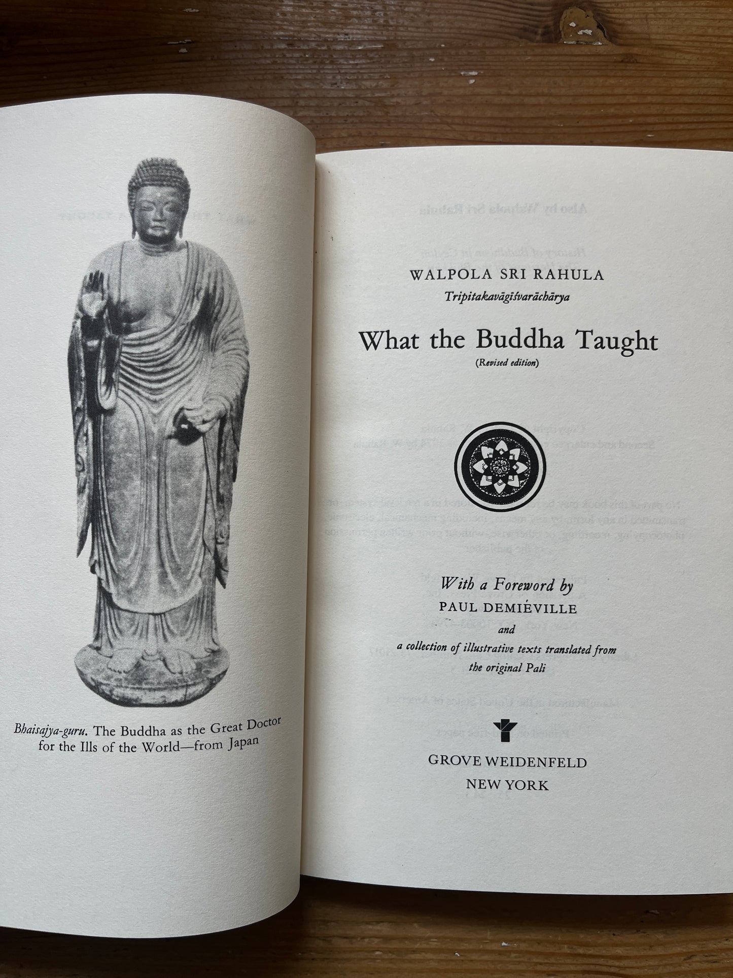 What the Buddha taught, Walpola Rahula