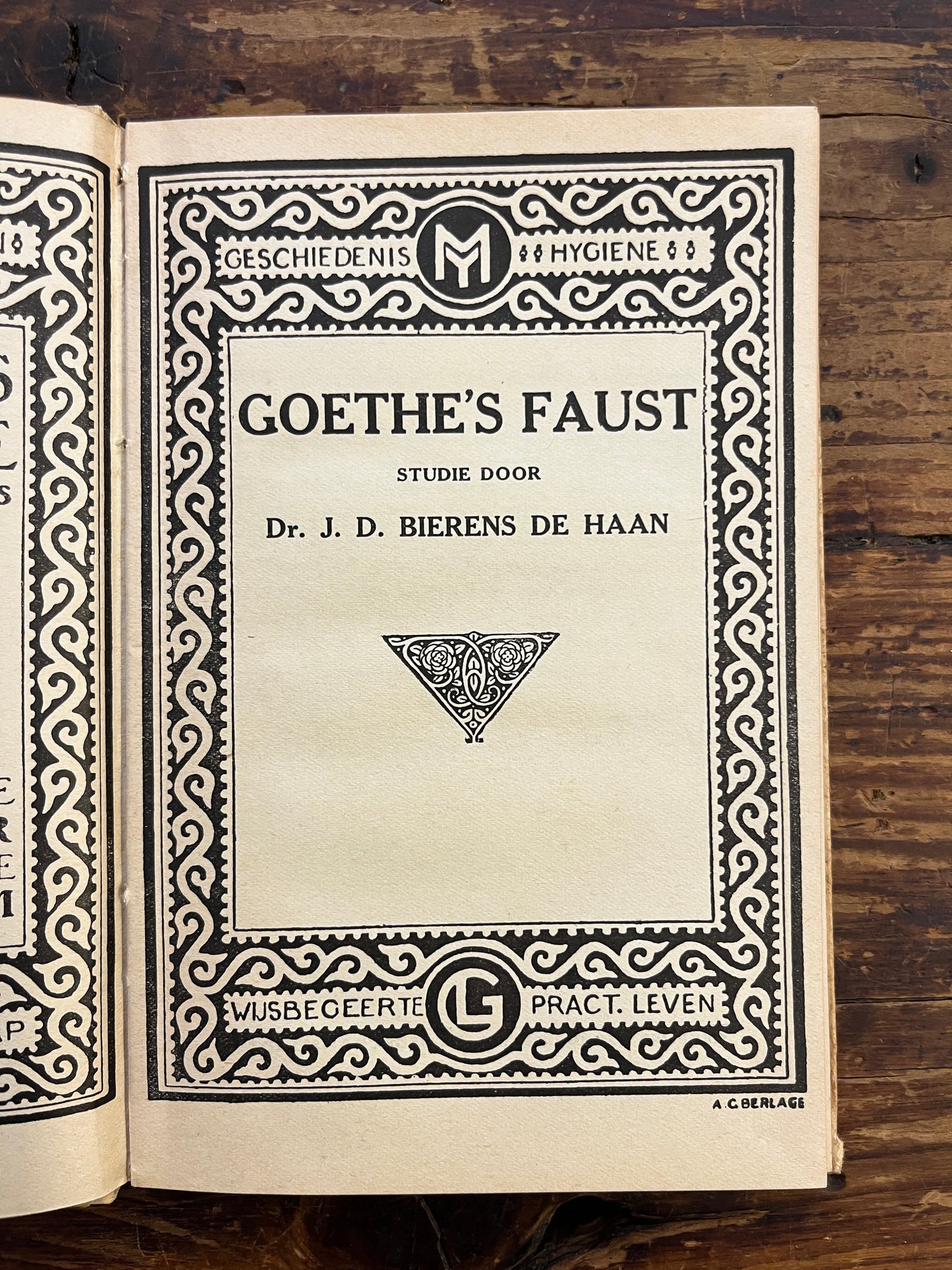 Goethe’s Faust, studie door Bierens de Haan