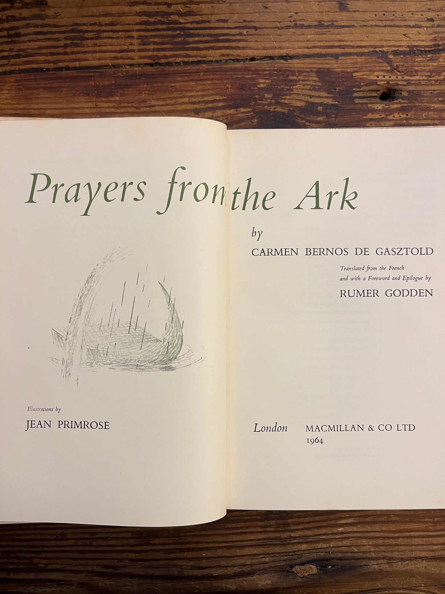 Prayers from the Ark, Carmen Bernos de Gasztold