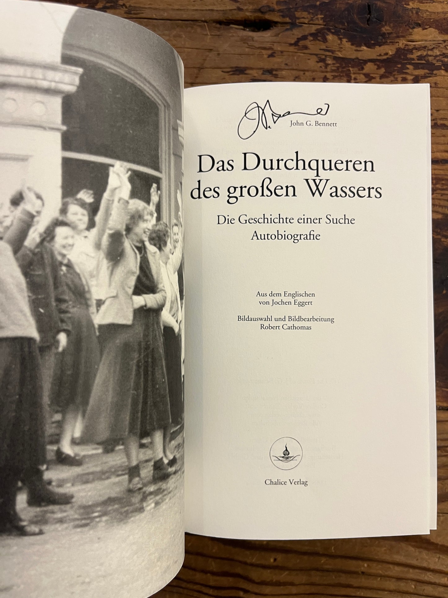 Das Durchqueren des grosen Wassers, John G. Bennett
