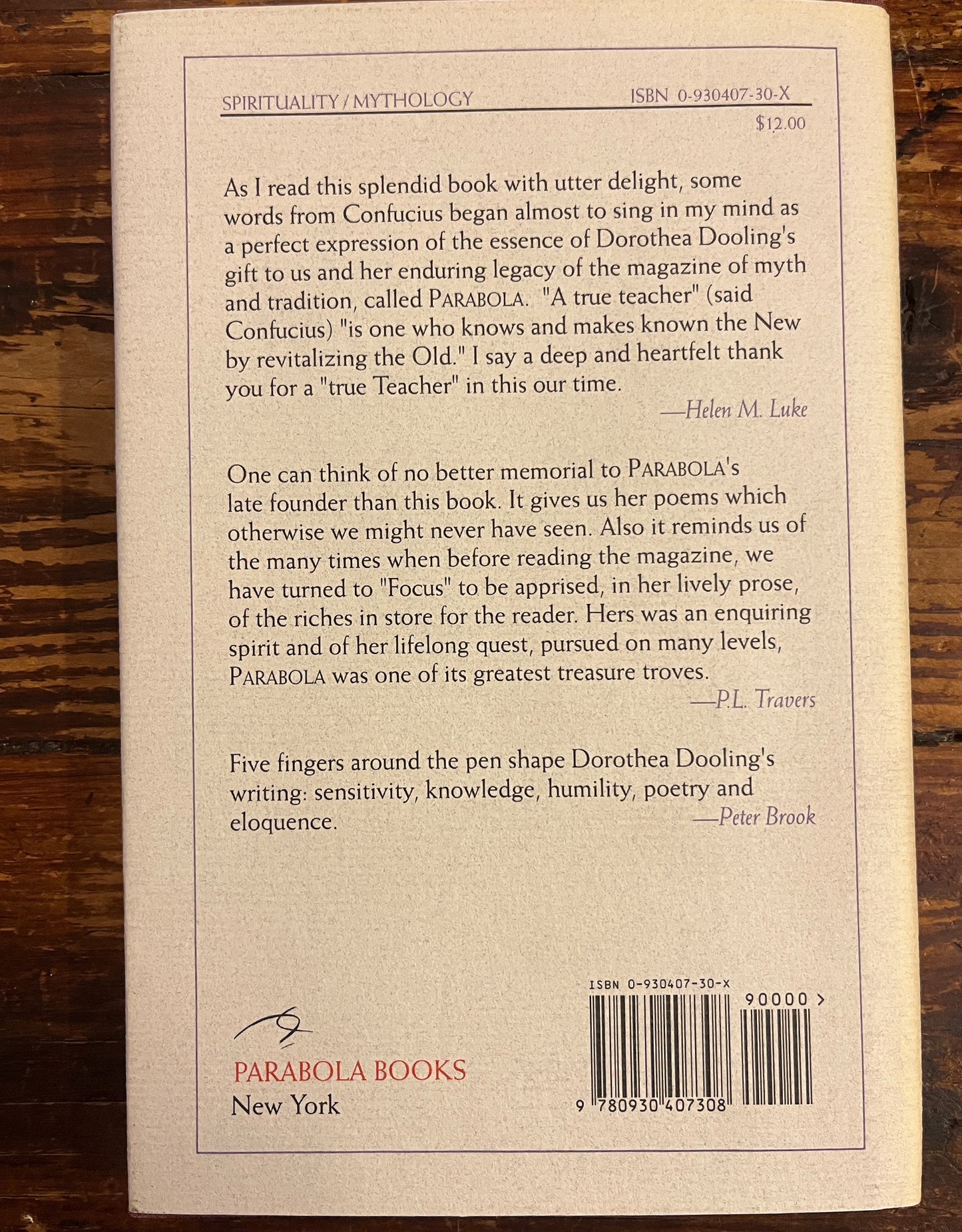 The Spirit of Quest, D.M. Dooling