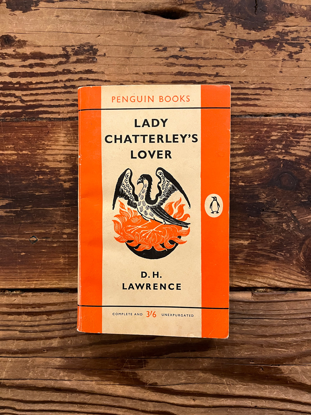 Lady Chatterley’s lover by D.H. Lawrence - Penguin Books 1484 - Reprint 1960