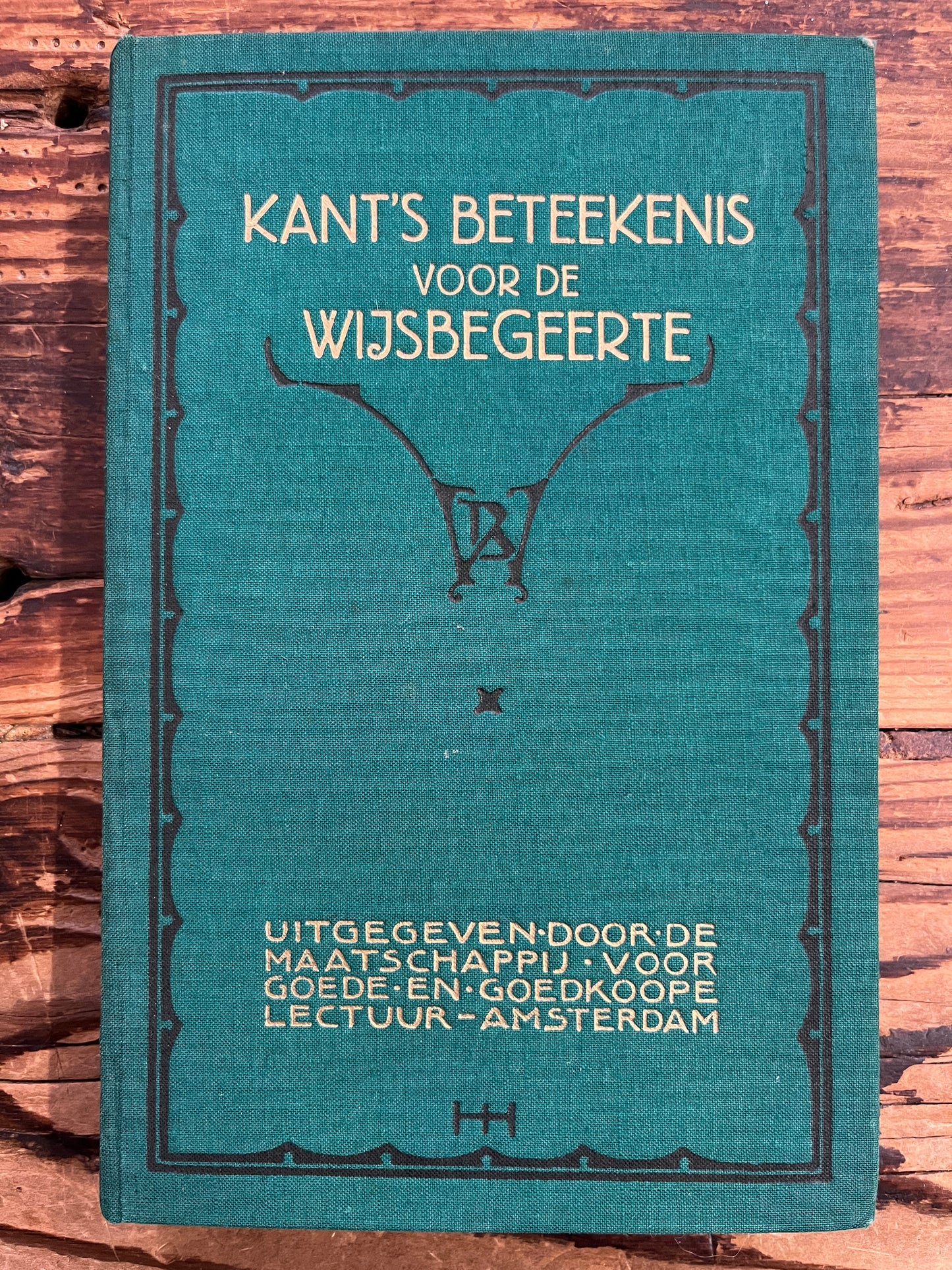 Kant’s beteekenis voor de wijsbegeerte