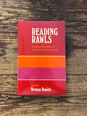 Critical studies of the theory of Justice by Norman Daniels