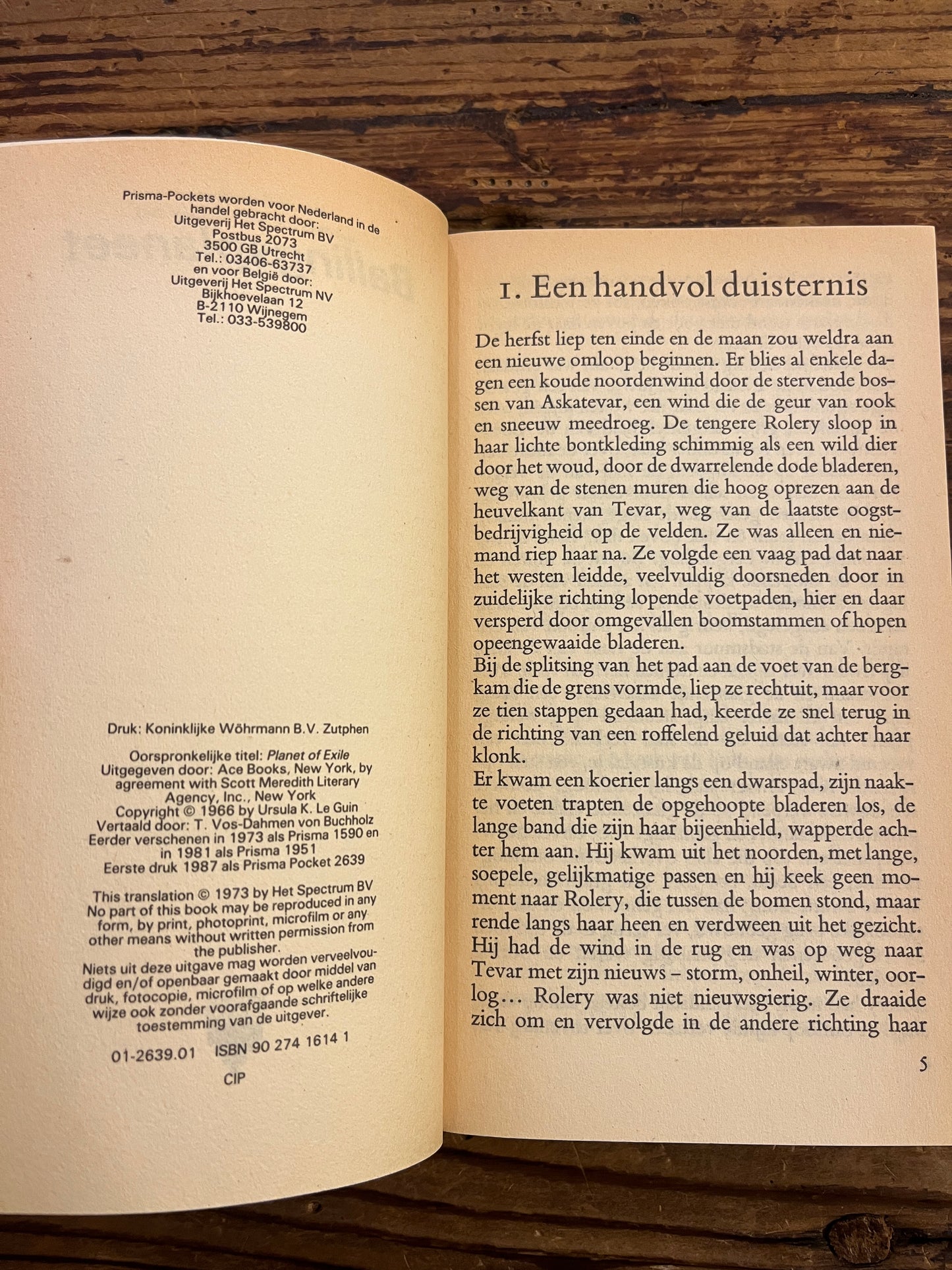Ballingsplaneet, Ursula K. Le Guin