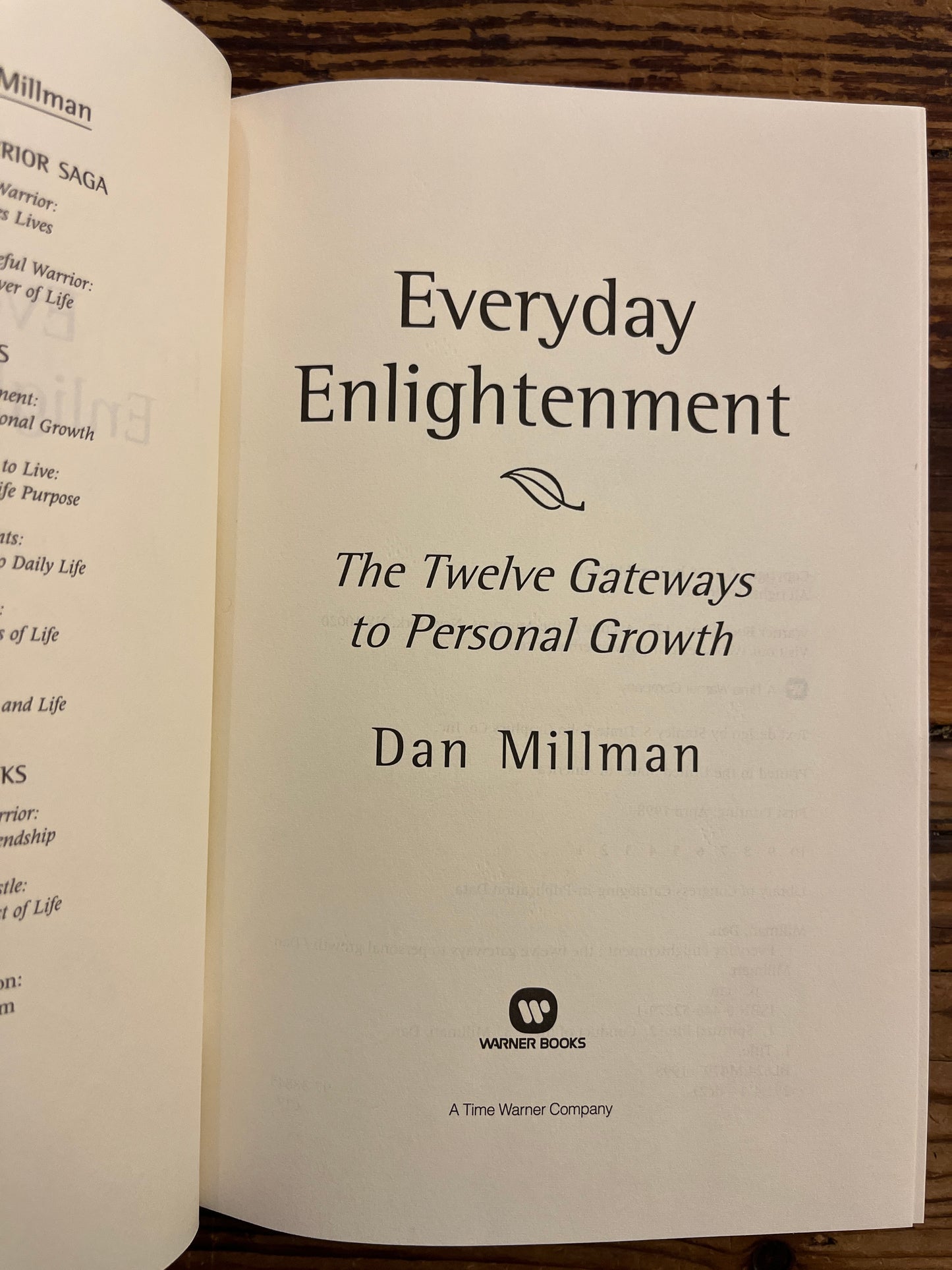 Everyday Enlightenment, the twelve gateways to personal growth, Dan Millman