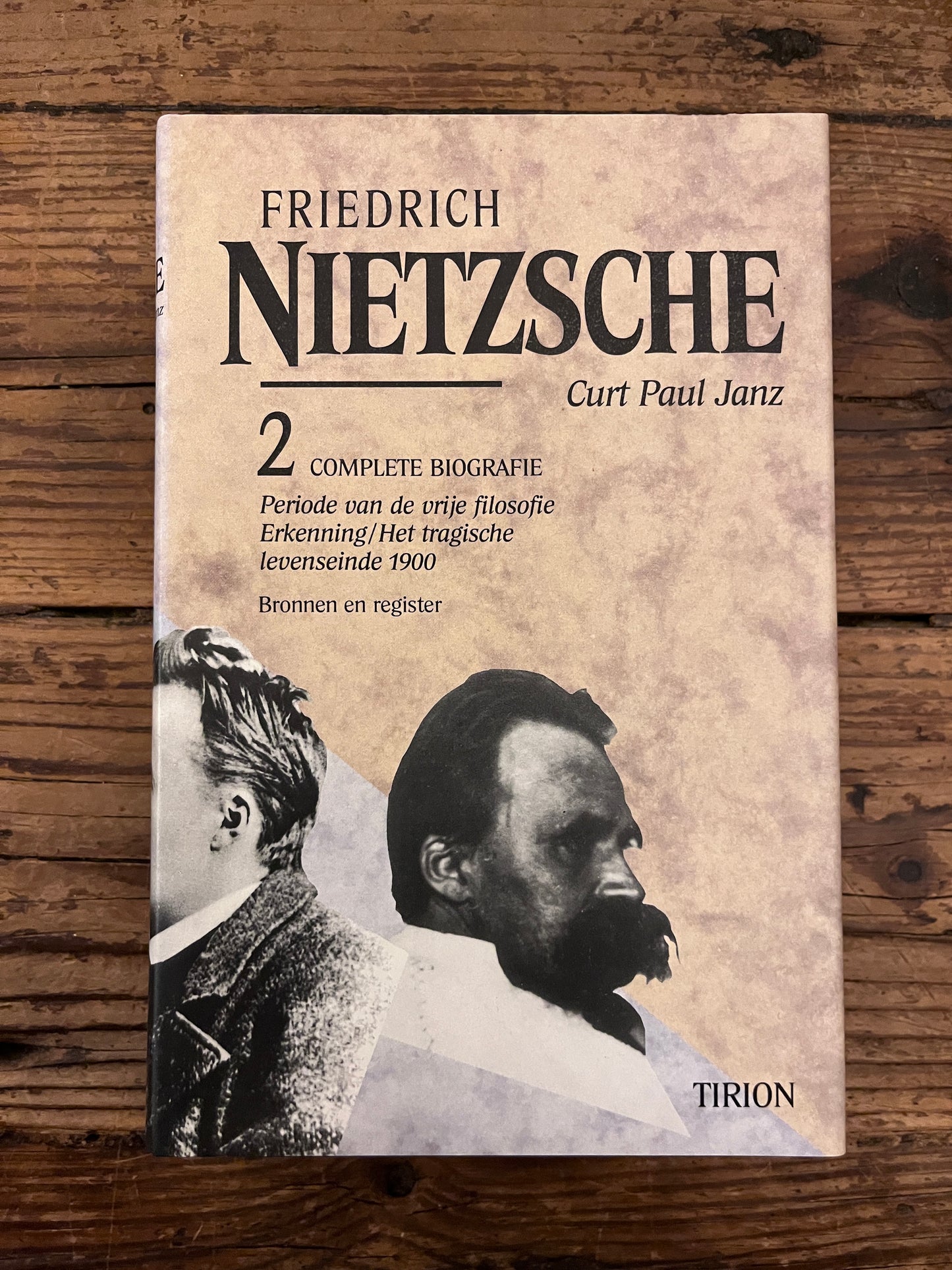 foto van de cover van de complete biografie van nietzsche boek 2 