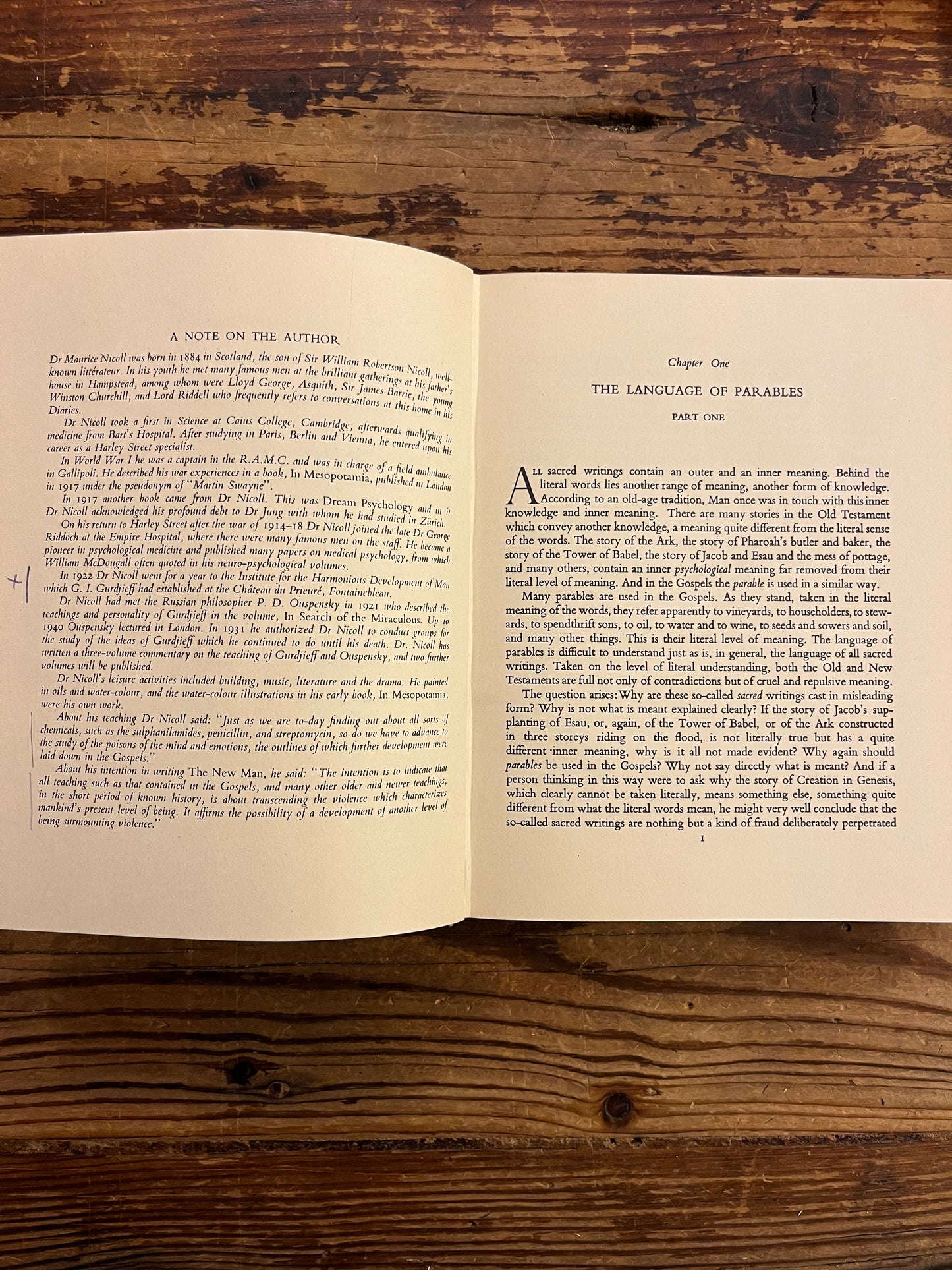 The New Man, Maurice Nicoll, 1st Edition, 4th impression