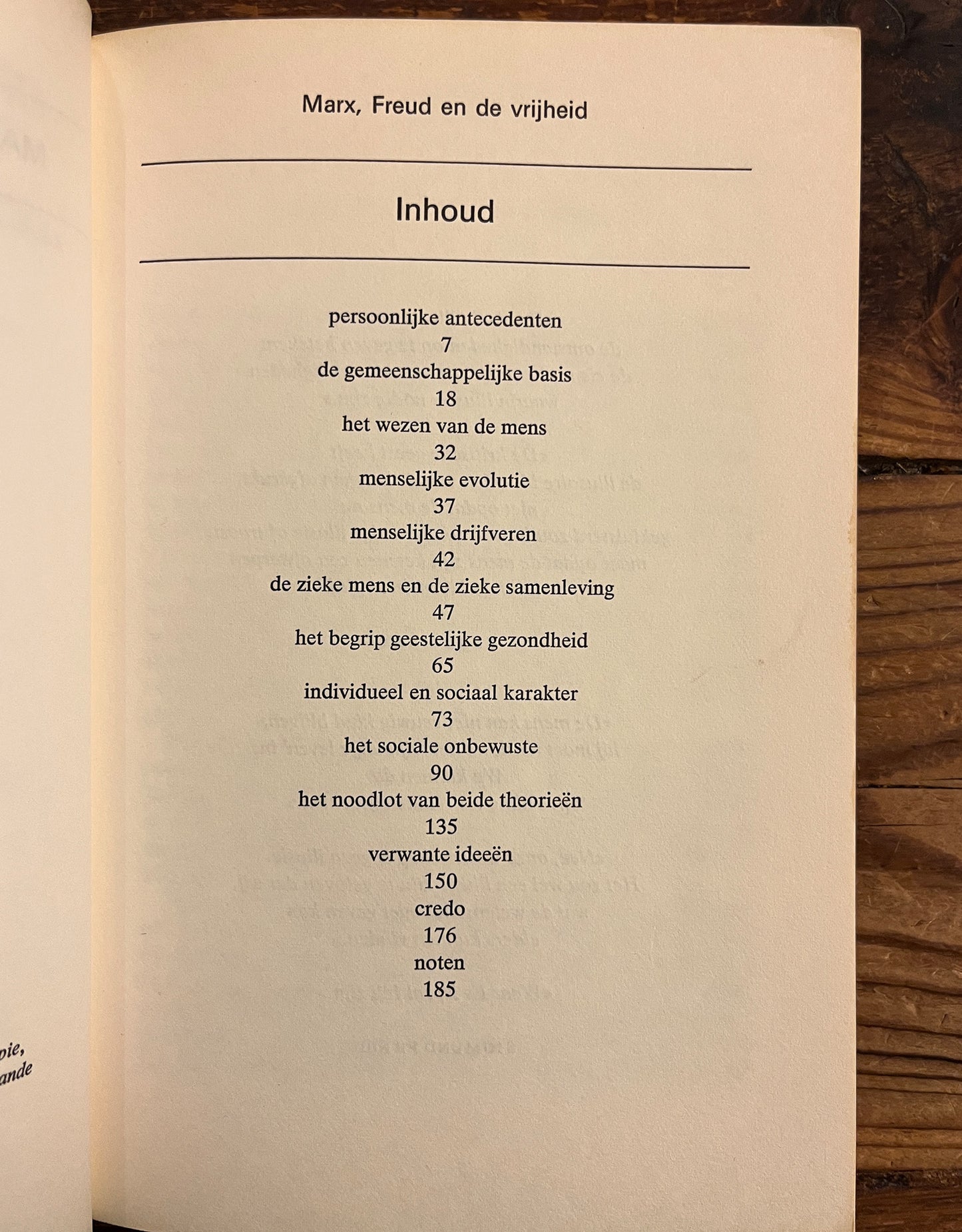 Marx, Freud en de vrijheid, Erich Fromm