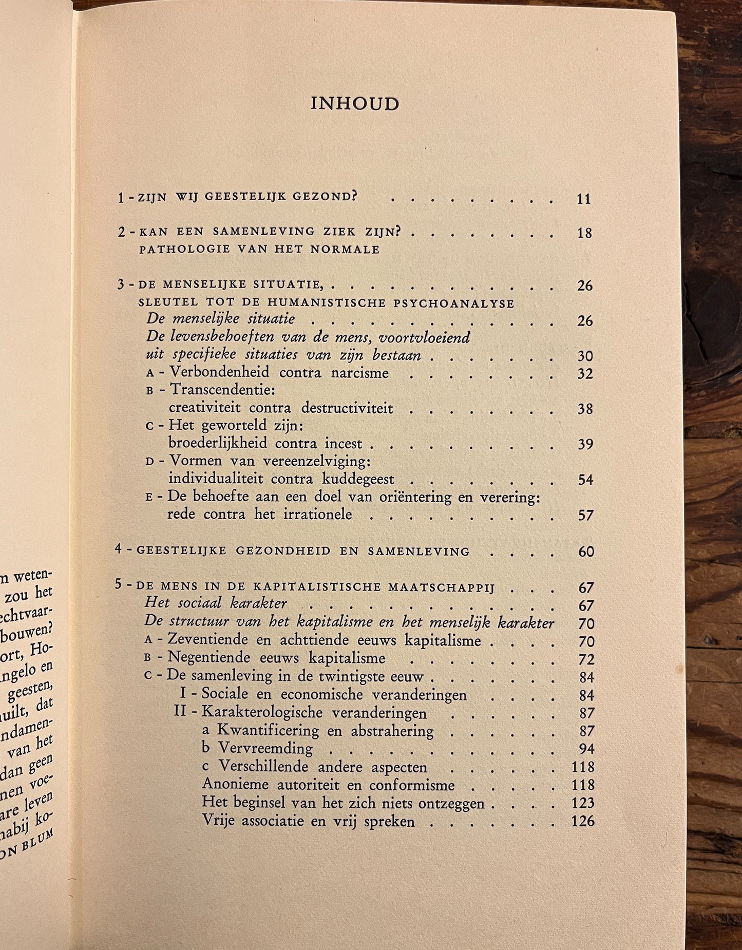 De gezonde samenleving, Erich Fromm