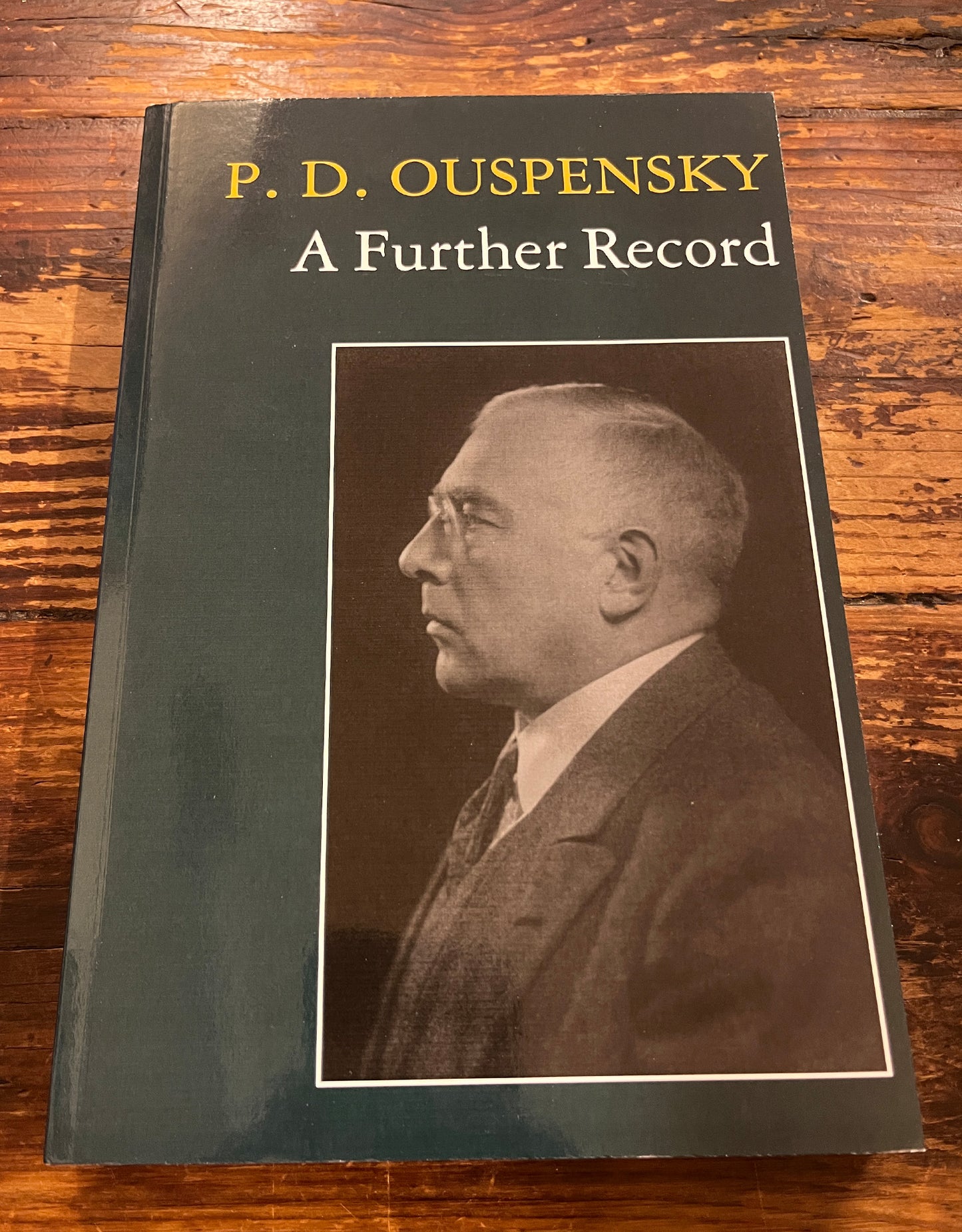 A further record, PD Ouspensky