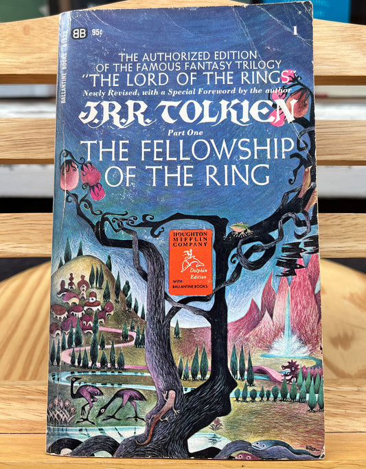 The Lord of the Rings, The Fellowship of the Ring, J.R.R. Tolkien, Authorized First Paperback Edition