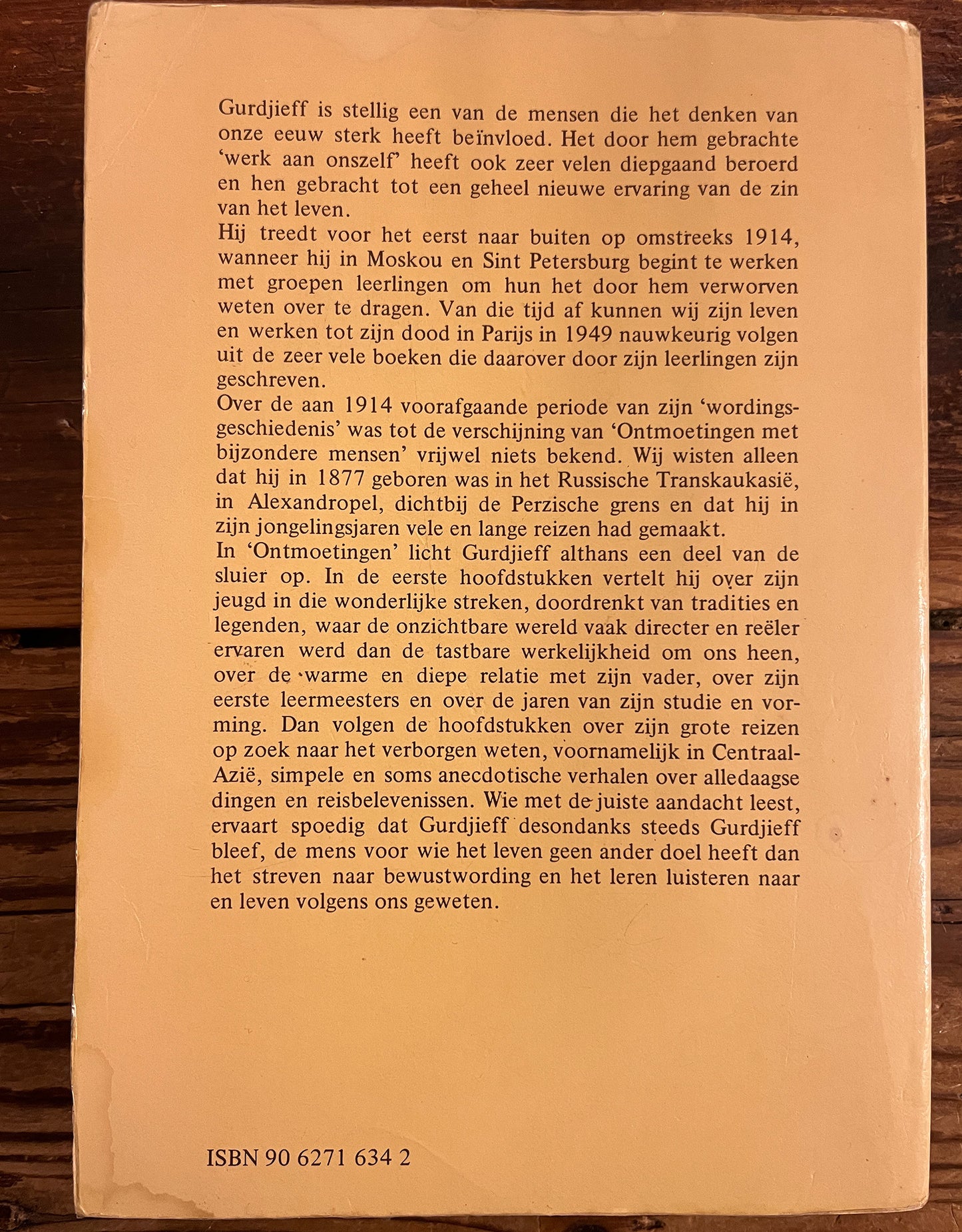 Ontmoetingen met bijzondere mensen, G.I. Gurdjieff