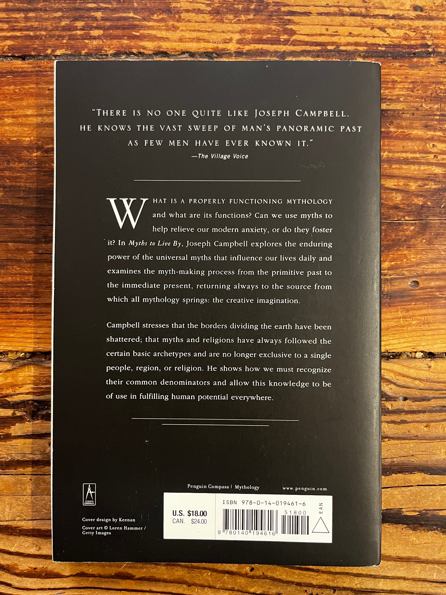 Myths to Live By, Joseph Cambell