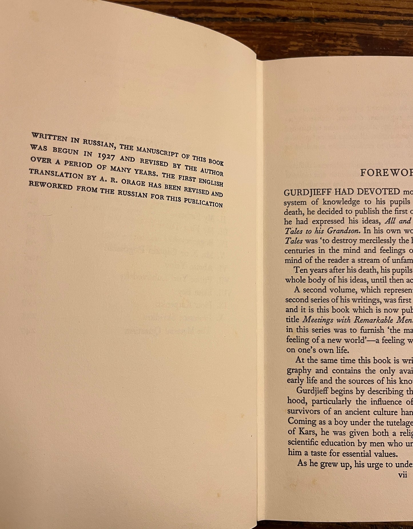 Meetings with Remarkable Men, G.I. Gurdjieff