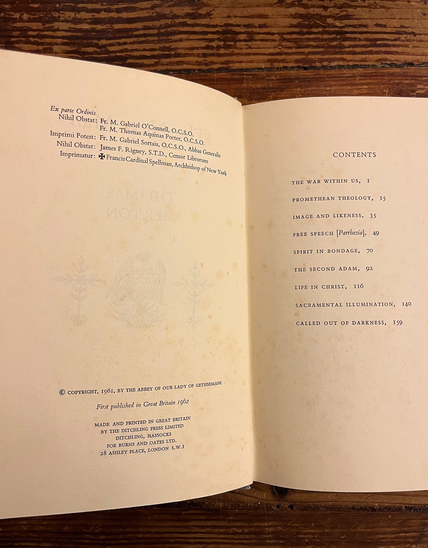 The New Man, Thomas Merton