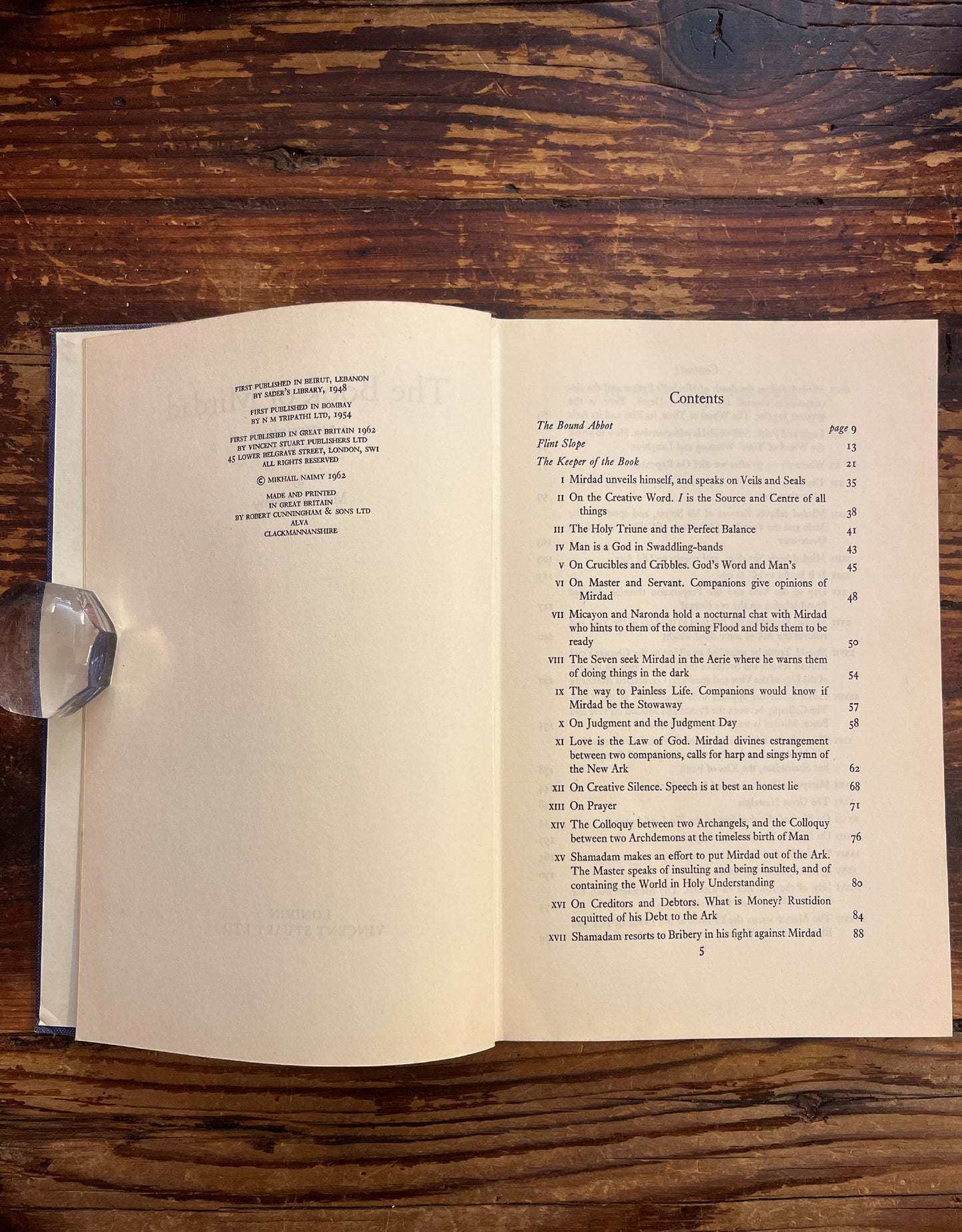 The book of Mirdad, Mikhail Naimy