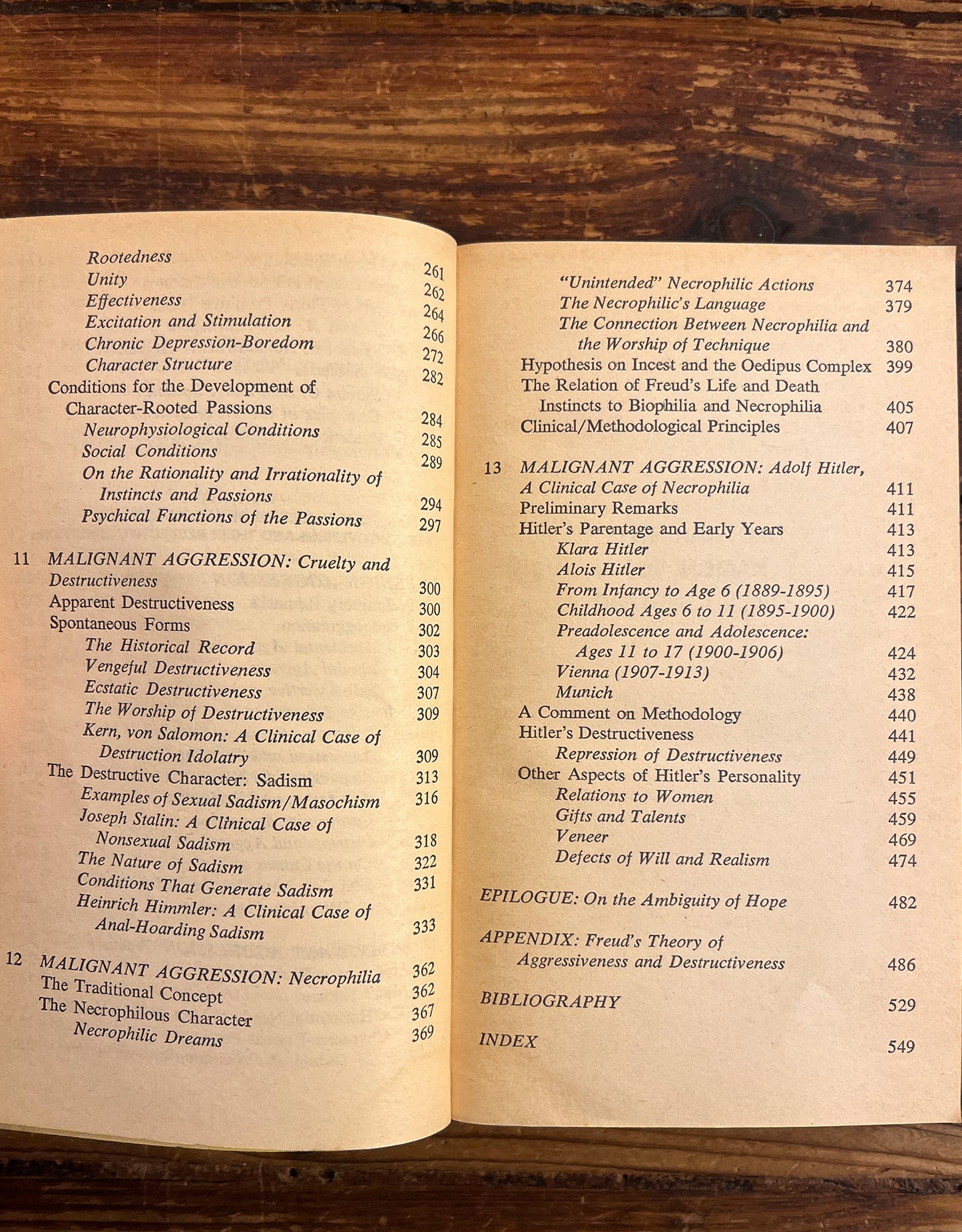The Anatomy of Human Destructiveness, Erich Fromm