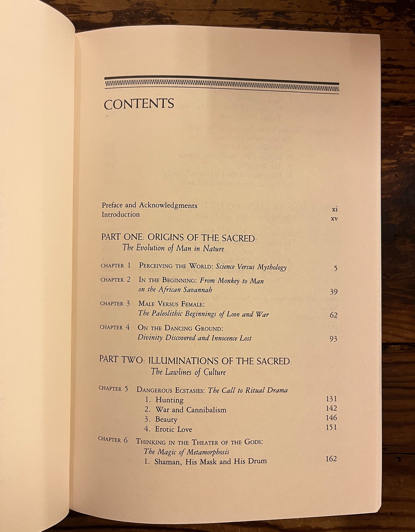 Origins of the sacred, the ecstasies of love and war, Dudley Young