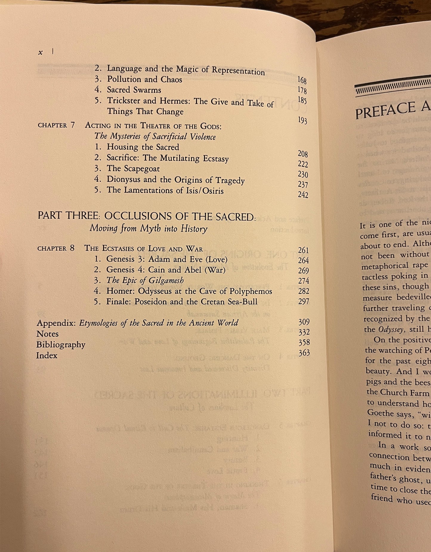 Origins of the sacred, the ecstasies of love and war, Dudley Young