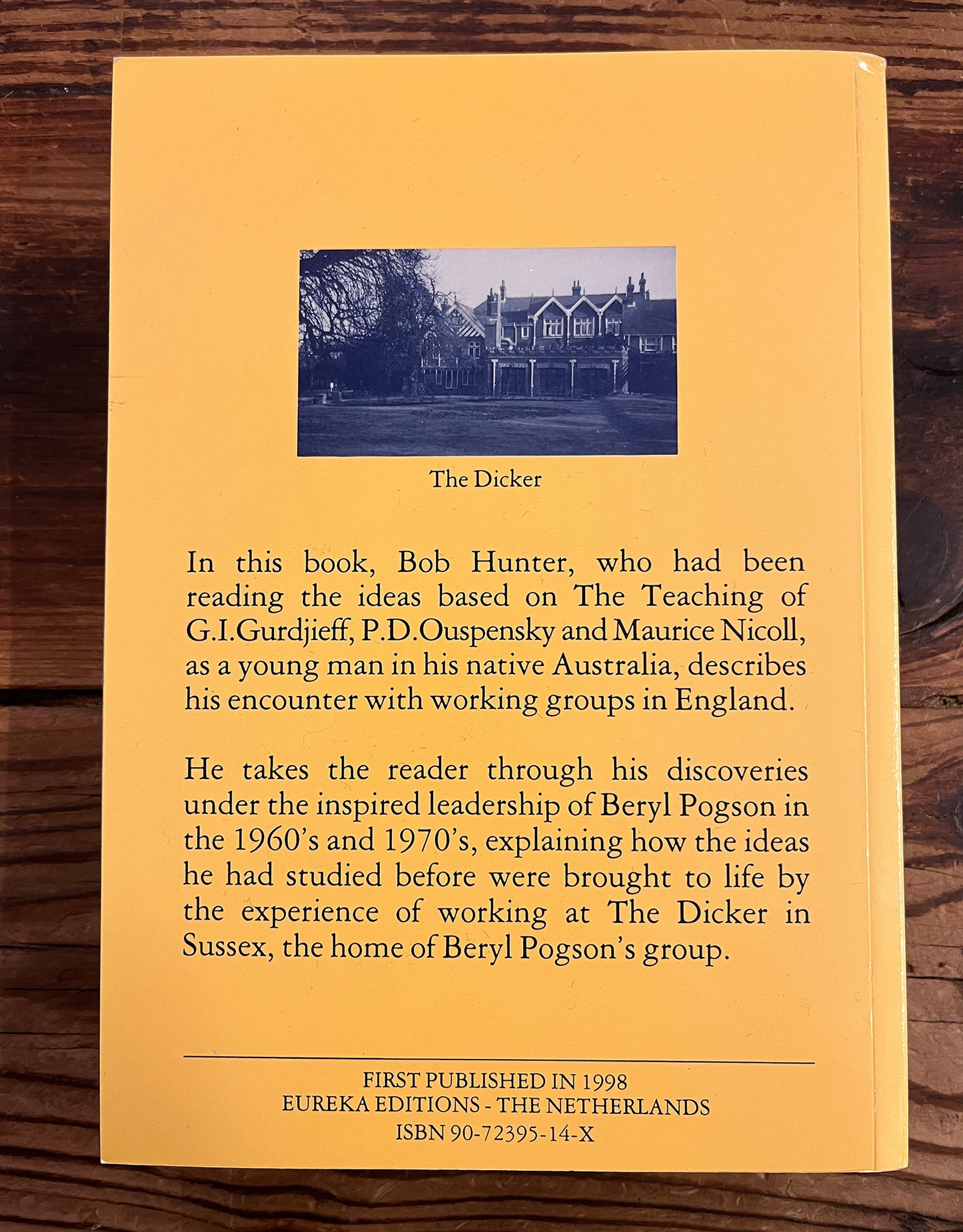 A Pupil's Postscript: Beryl Pogson teaching the Fourth Way by Bob Hunter