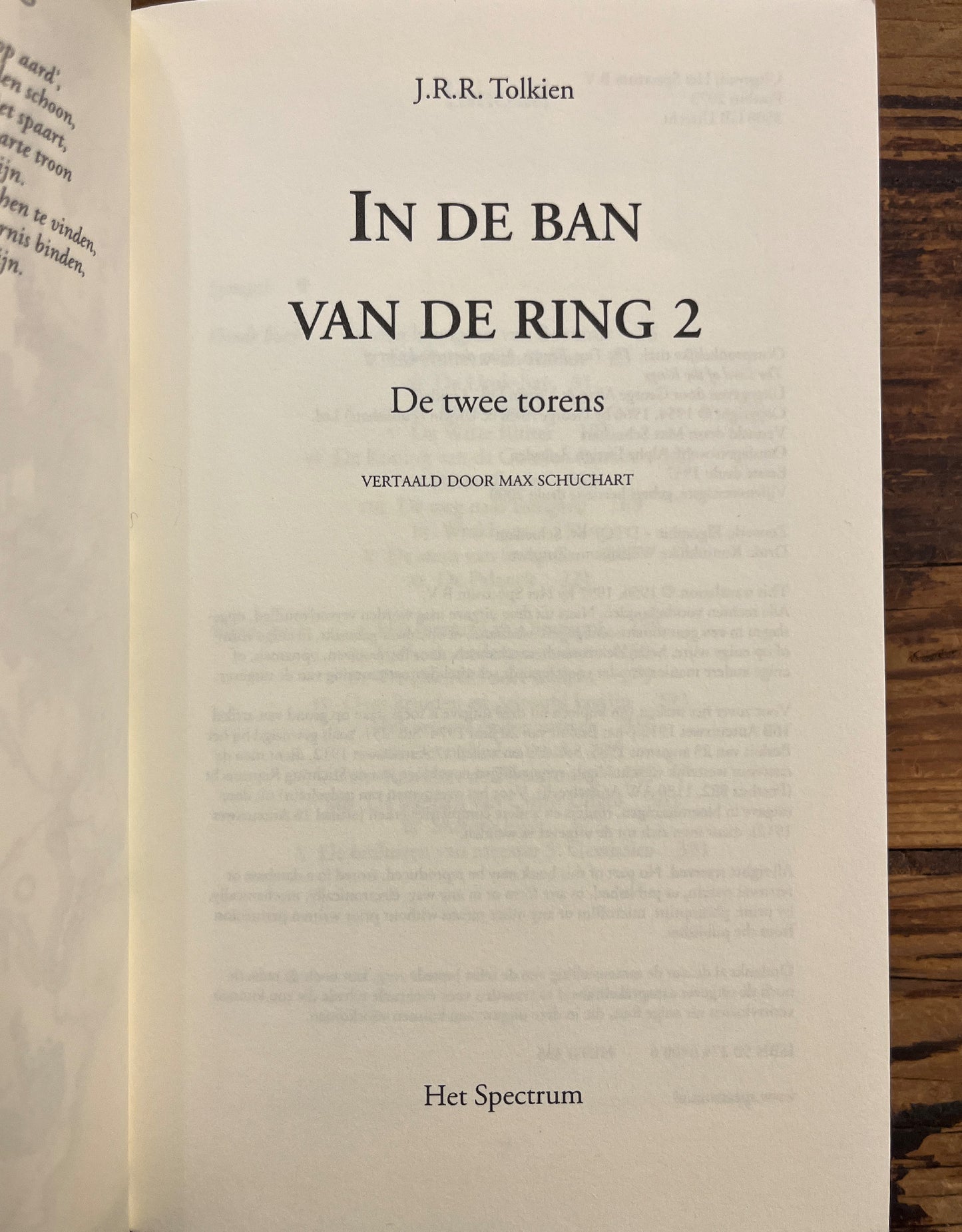 Set, In de ban van de ring, J.R.R. Tolkien