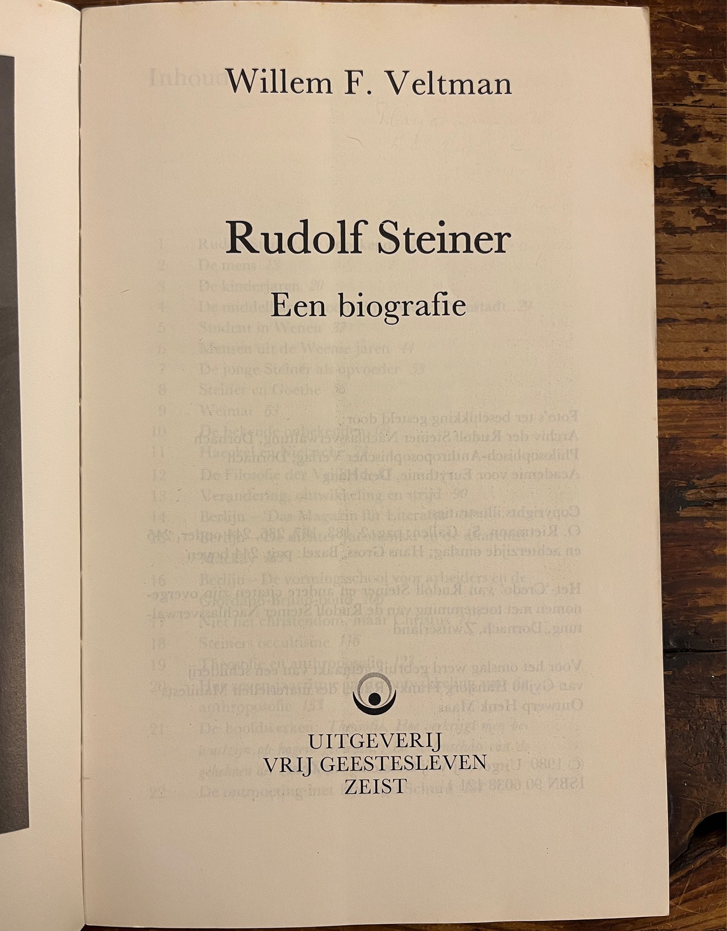 Rudolf Steiner, Een biografie
