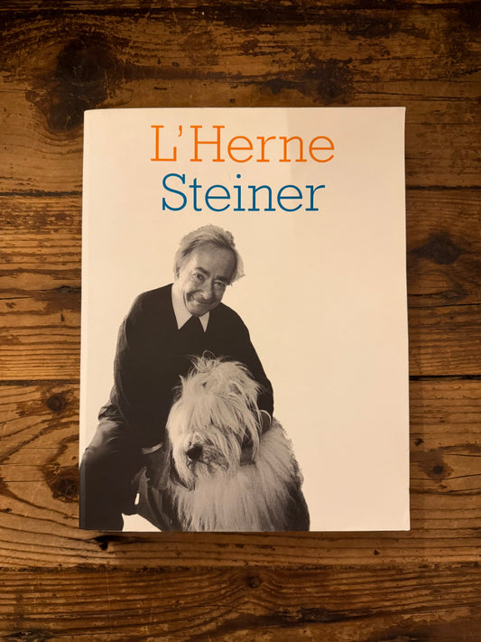 photo de la couverture du livre "Steiner" sur fond de bois